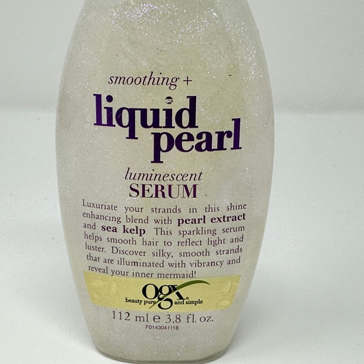 OGX Smoothing + Liquid Pearl Luminescent Serum 3.8 fl oz (Single