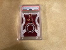 2021 Panini National Treasures Century Materials Gold 1/99 Antonioni Gibson PSA8