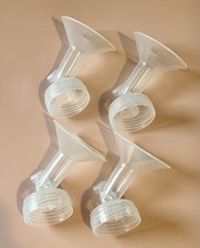 Spectra Breast Pump 24mm Flanges Set Of 4 Replacement Parts For Breastfeeding