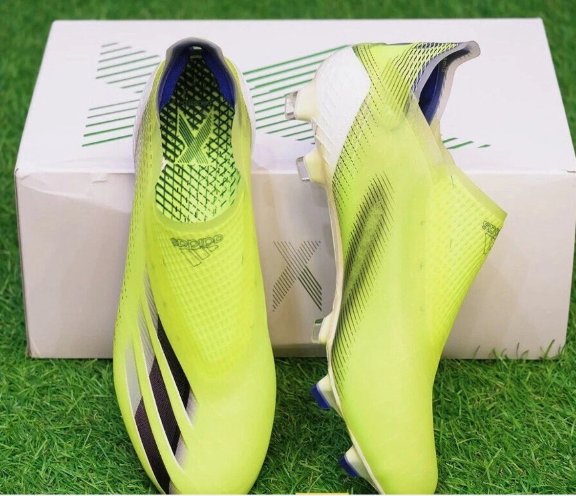 Preços baixos em adidas X Ghosted+ FG Solar Yellow | eBay