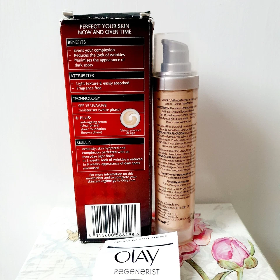 Olay Regenerist CC Complexion Corrector LIGHTEST Skin Moisturiser 50ml FAST POST - Image 3 of 4
