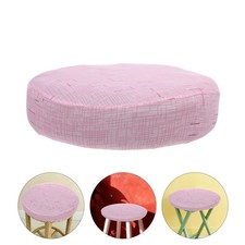3pcs Round Chair Seat Covers - Elastic Bar Stool Covers Protector For Dining