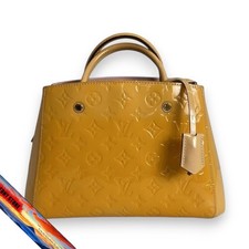 Louis Vuitton Montaigne BB Monogram Vernis Enamel Bag M50173