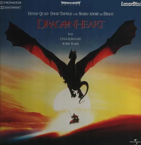 LASERDISC Dennis Quaid Dragon Heart DOLBY Universal - Bild 1 von 1