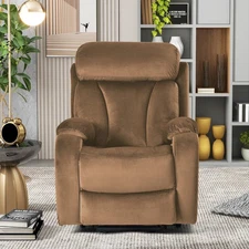 Power Lift Recliner Chair for Elderly Small Electric Reclining Sofa Side Pocket