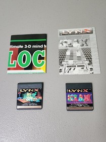 Lot Of 12 Atari Lynx Games - Batman, Rampart, Robotron, Kung Food, Klax, APB etc