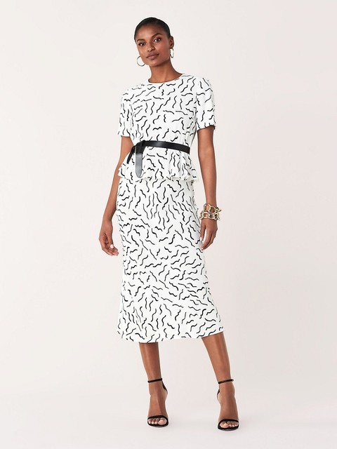 dvf leopard midi skirt