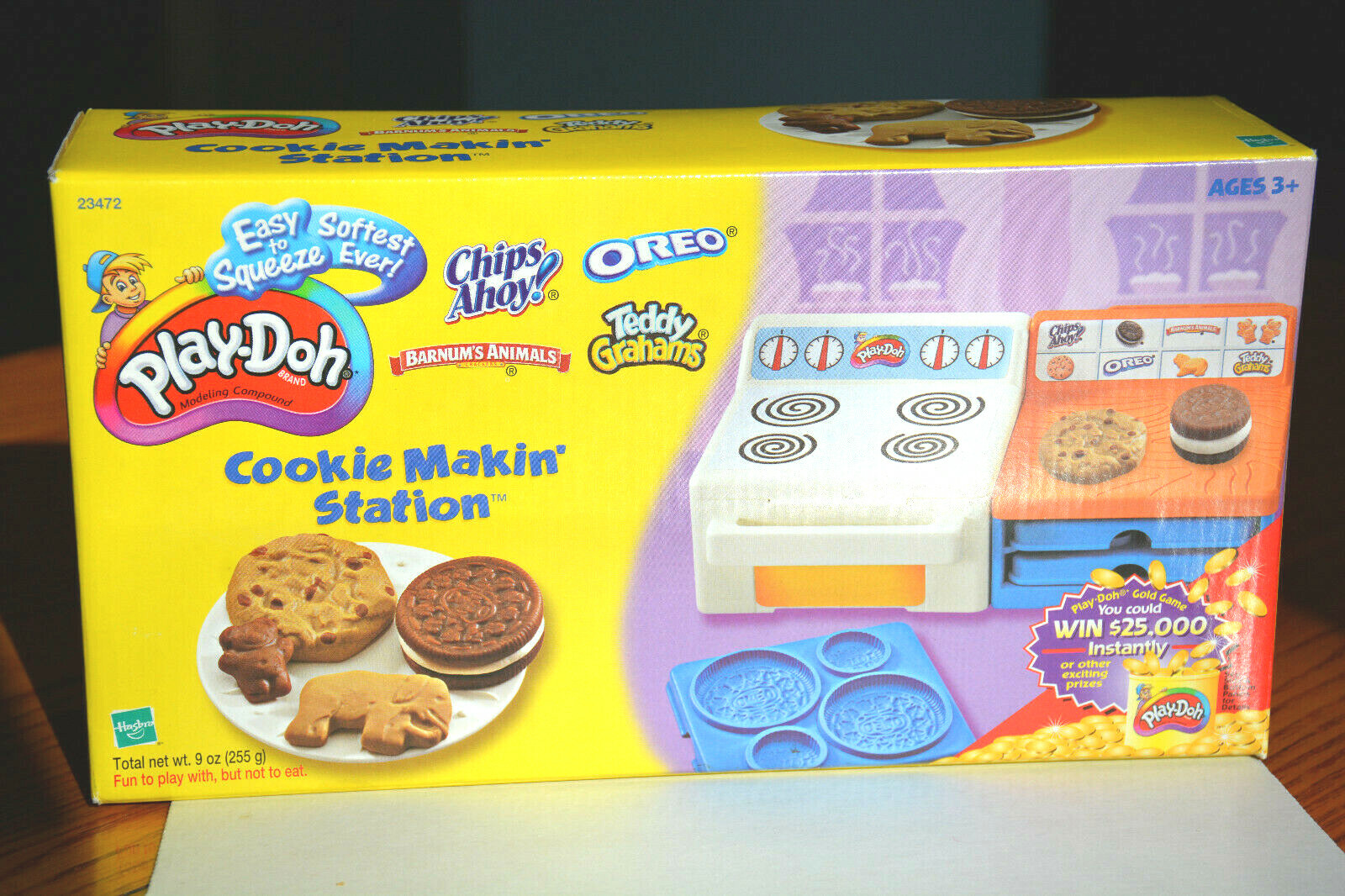 Cookie Makin' Station Play-doh Playset Oreo Teddy Graham 2001 NEW 23472 Vintage