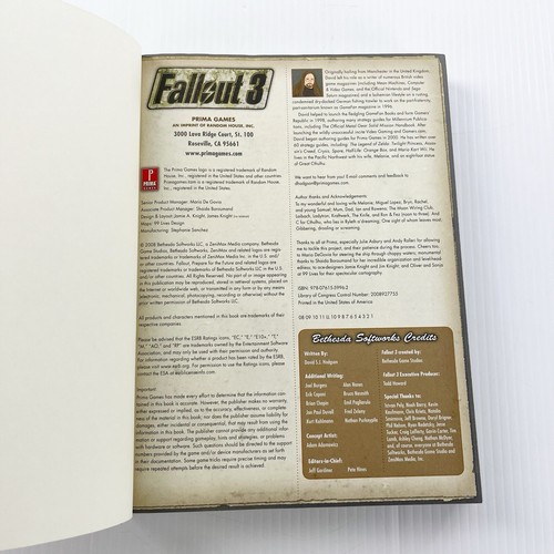 Fallout 3 Collector's Edition Prima Official Game Strategy Guide No Map - Picture 4 of 4