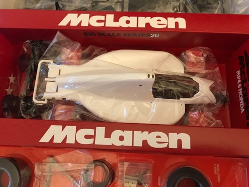 Tamiya McLaren Honda MP4/6 Big Scale Series 26 - Scala 1/12 KIT - Foto 7 di 10