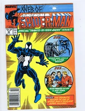 Web of Spider-Man #35 Marvel 1988 " You Can Go Home Again ! "