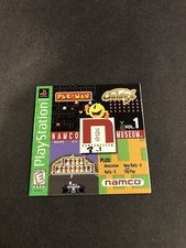 namco museum vol 1 ps1 manual only