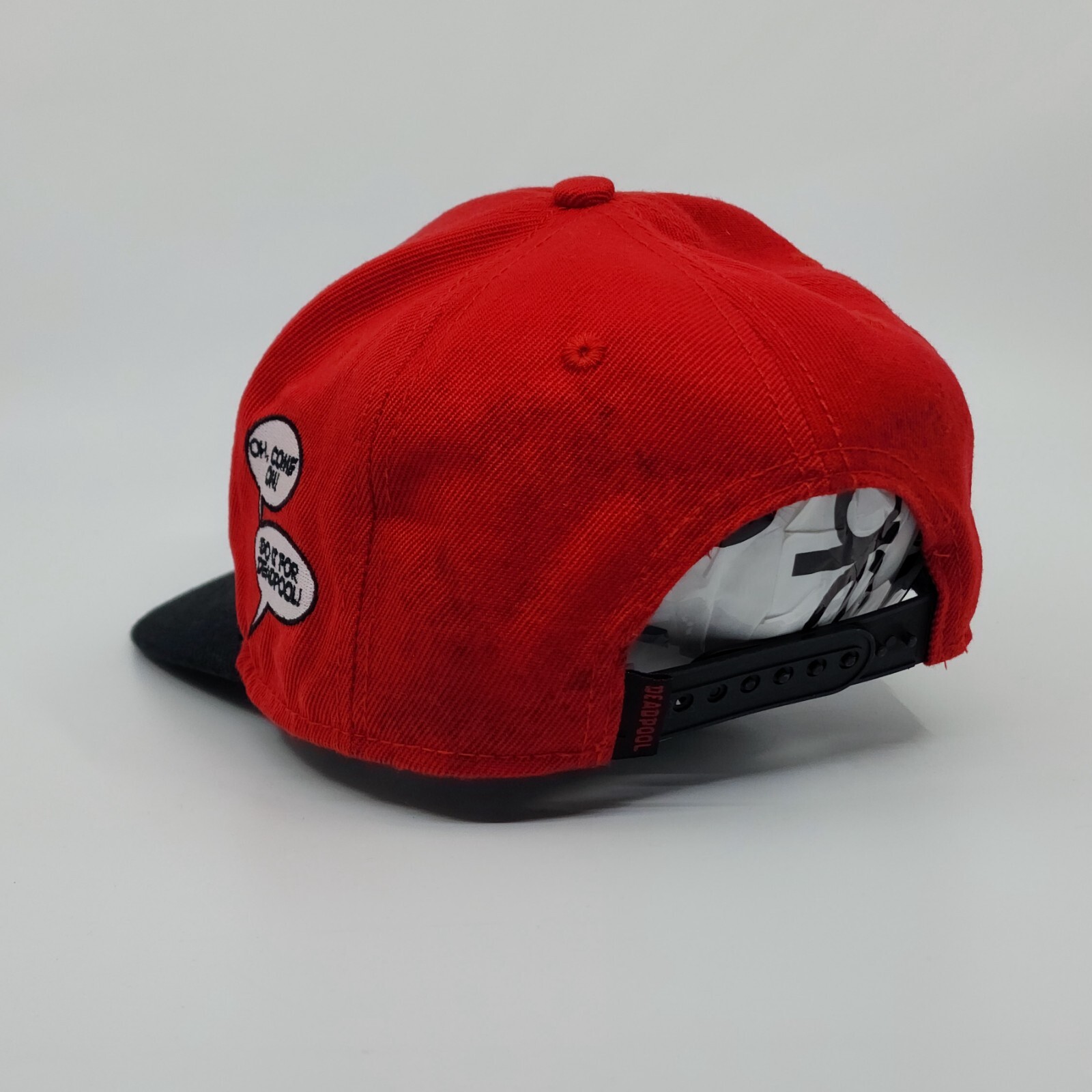 Marvel Deadpool Snapback Baseball Hat Oh Come On … - image 4