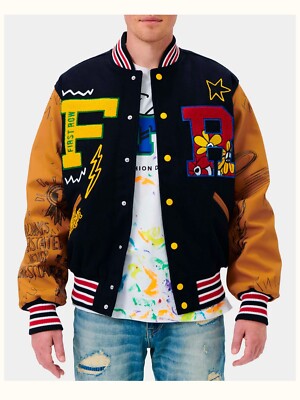 Easy Life Varsity Jacket Men s Xl NWOT