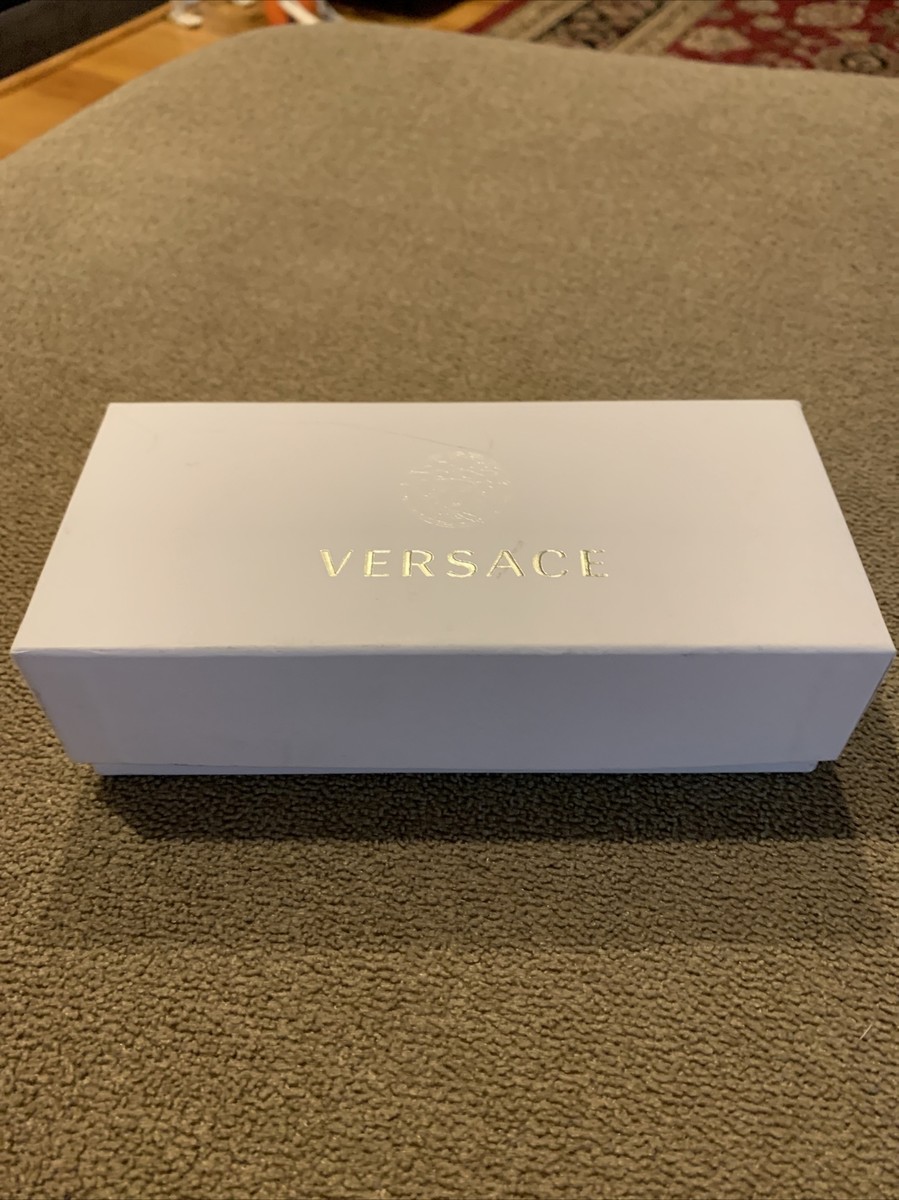 VERSACE White EMPTY EYEGLASS SUNGLASS BOX Vintage (JL) | eBay