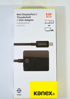 Kanex Mini Displayport Thunderbolt VGA Adapter,
