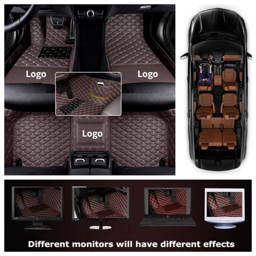 For Smart All Models Car Floor Mats Carpets Anti-Slip All Weather with Pocket - Imagen 10 de 37