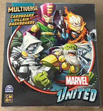 Marvel United Multiverse Cardboard Villain Dashboards Kickstarter Exclusive 
