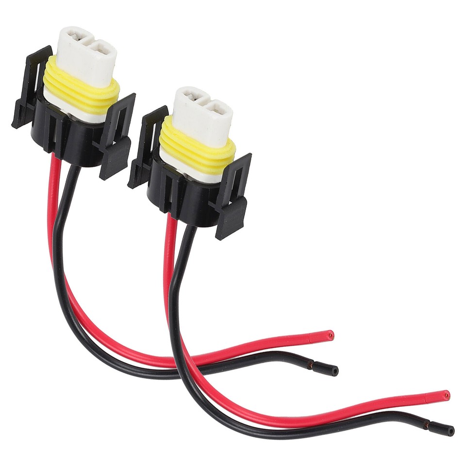 2x 880/881/899 Fog Light Pigtail Connector – Female Wiring Harness Socket For HID/LED Bulbs 2 thumbnail image