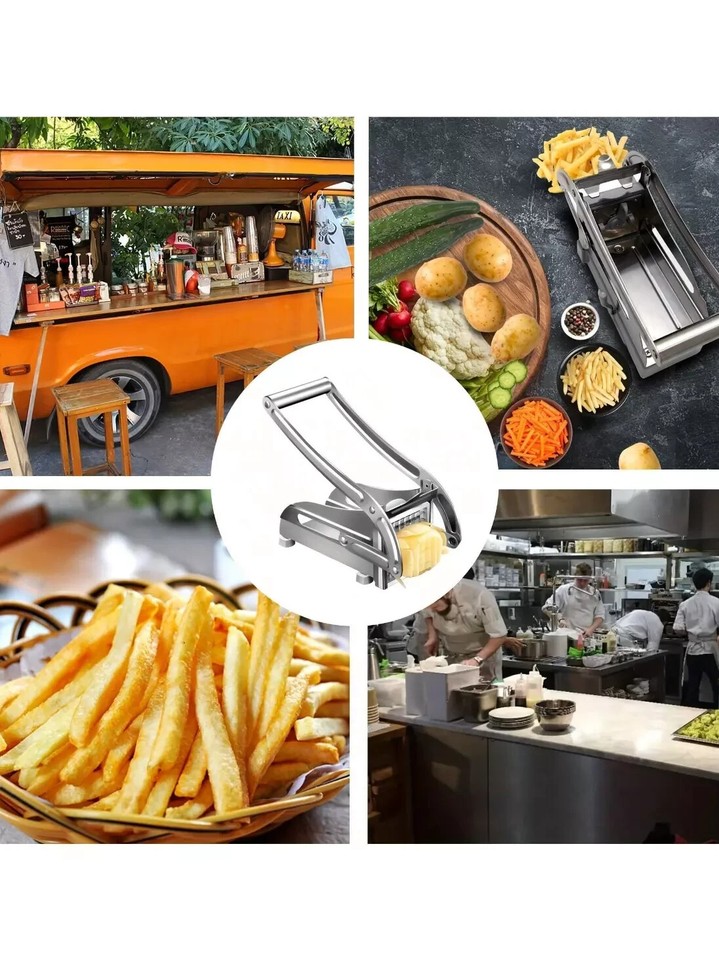 Heavy Duty Stainless Steel French Fry Cutter With Suction Feet For heavy-duty-stainless-steel-french-fry-cutter-with-suction-feet-for