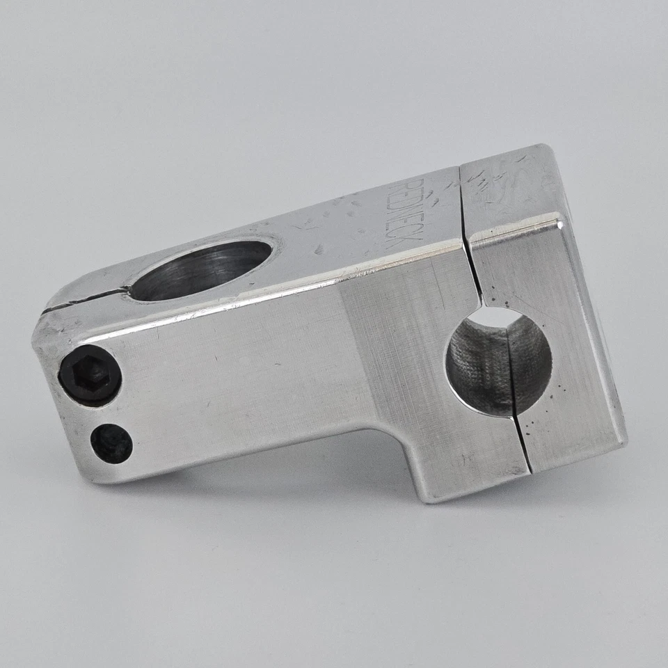 S&M RedNeck Threadless Stem 1 1/8 in Old School BMX Mid School Silver Vintage - Image 4 of 4