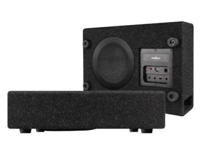 AXTON ATB120A Shallow Bass Reflex Active Subwoofer Bass Box 100 Watts RMS Amp...
