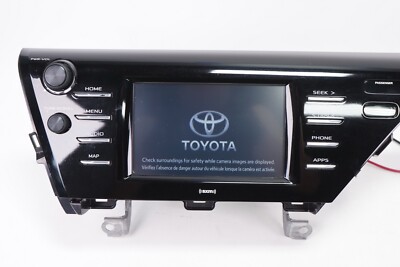 TOYOTA CAMRY Navigation Receiver Tuner Radio AM/FM Player OEM 2020