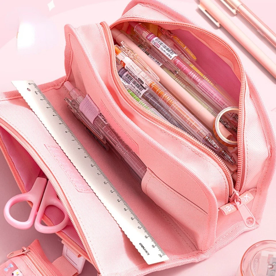 Девочка Kids карандаш чехол сумка милый коробка мешок большой емкости Лолита устроитель - Изображение 4 из 4