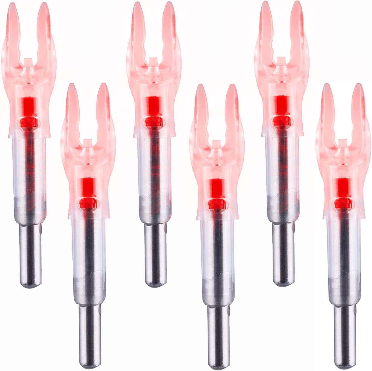 Lighted Nocks X/5.2Mm 6 PCS LED Arrow Nock Universal Arrows .204 .233