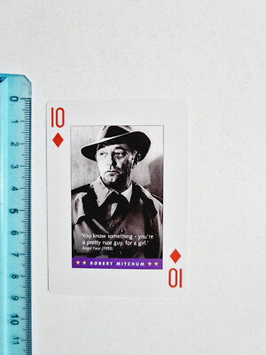 ROBERT MITCHUM ANGEL FACE CARD RARE CASABLANCA KARTE ORIGINAL VINTAGE FILM