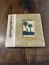 Rustic Organic Handmade Natural Materials Photo Album Fits 20 4x6" Photos 10 Pgs