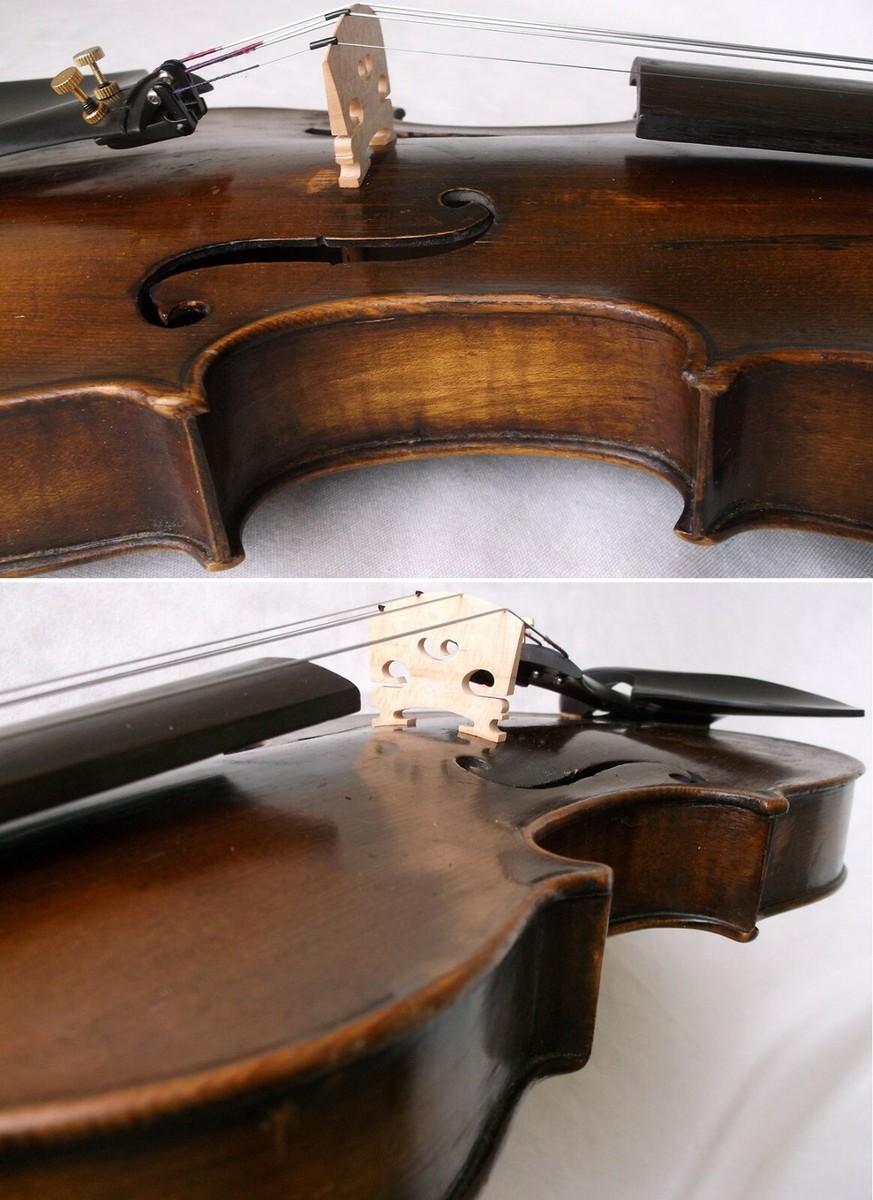 FINE OLD GERMAN FRANZ HELL 4/4 VIOLIN -VIDEO- ANTIQUE