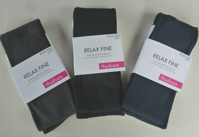 HUDSON Damen Feinstrickstrumpfhose RELAX FINE Zwischengröße 65% Baumwolle 43-51