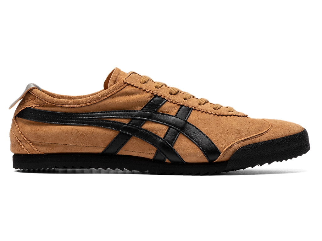 Onitsuka Tiger MEXICO 66 DELUXE 1181A507 203 WOOD THRUSH BLACK Unisex Shoes Onitsuka Tiger MEXICO 66 DELUXE 1181A507 203 WOOD THRUSH BLACK Unisex Shoes