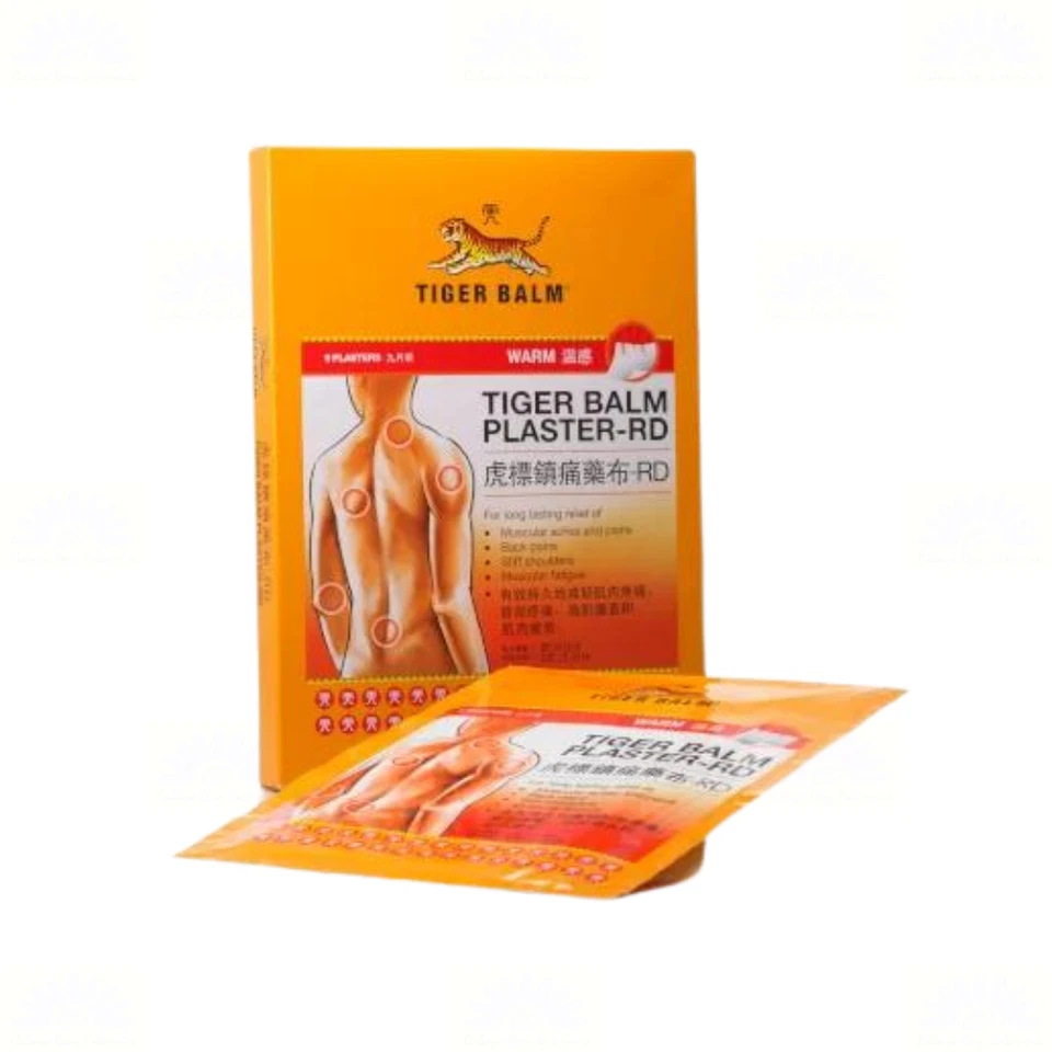 3 X Tiger Balm Plaster 2 Warm Patch Pain Relief Muscle Arthritis (10cm X 14cm) - Image 3 of 4