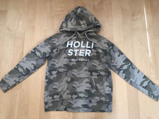 HOLLISTER Los Angeles Camouflage Pullover Hoodie Large