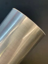 Encore® EFX21 Brushed Silver Adhesive Vinyl for Decals/Signage - MADE IN USA