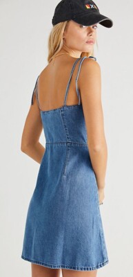 boyish denim dress Free People Boyish Denim Dress Size 12 D03