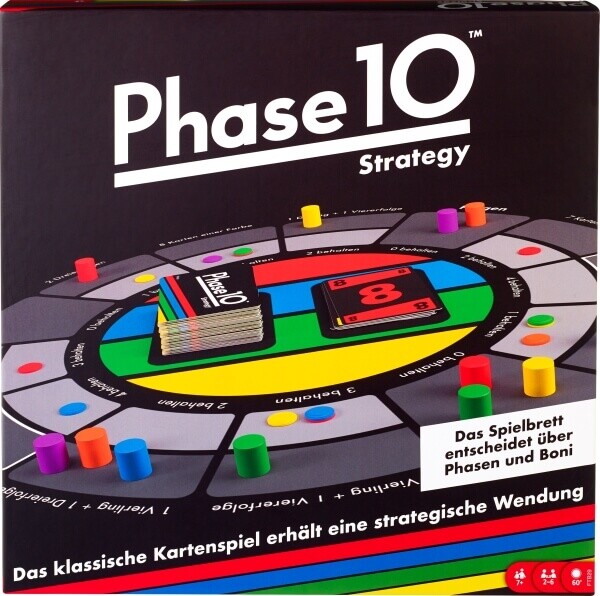 Mattel Ftb29 Phase 10 Brettspiel