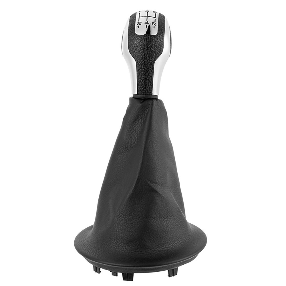5 Speed Durable Car Gear Shift Knob Gaitor Boot with PU Leather Dustproof Cover