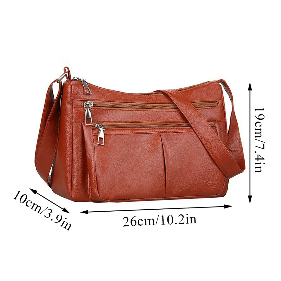 Damen-Umhängetaschen Handtasche Handy-Umhängetasche Geldbörse Pu-Leder Z - Bild 3 von 4