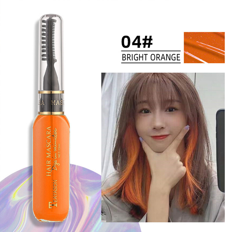 13 Color Temporary Colour Hair Dye Mascara Hair Chalk Nontoxic Salon