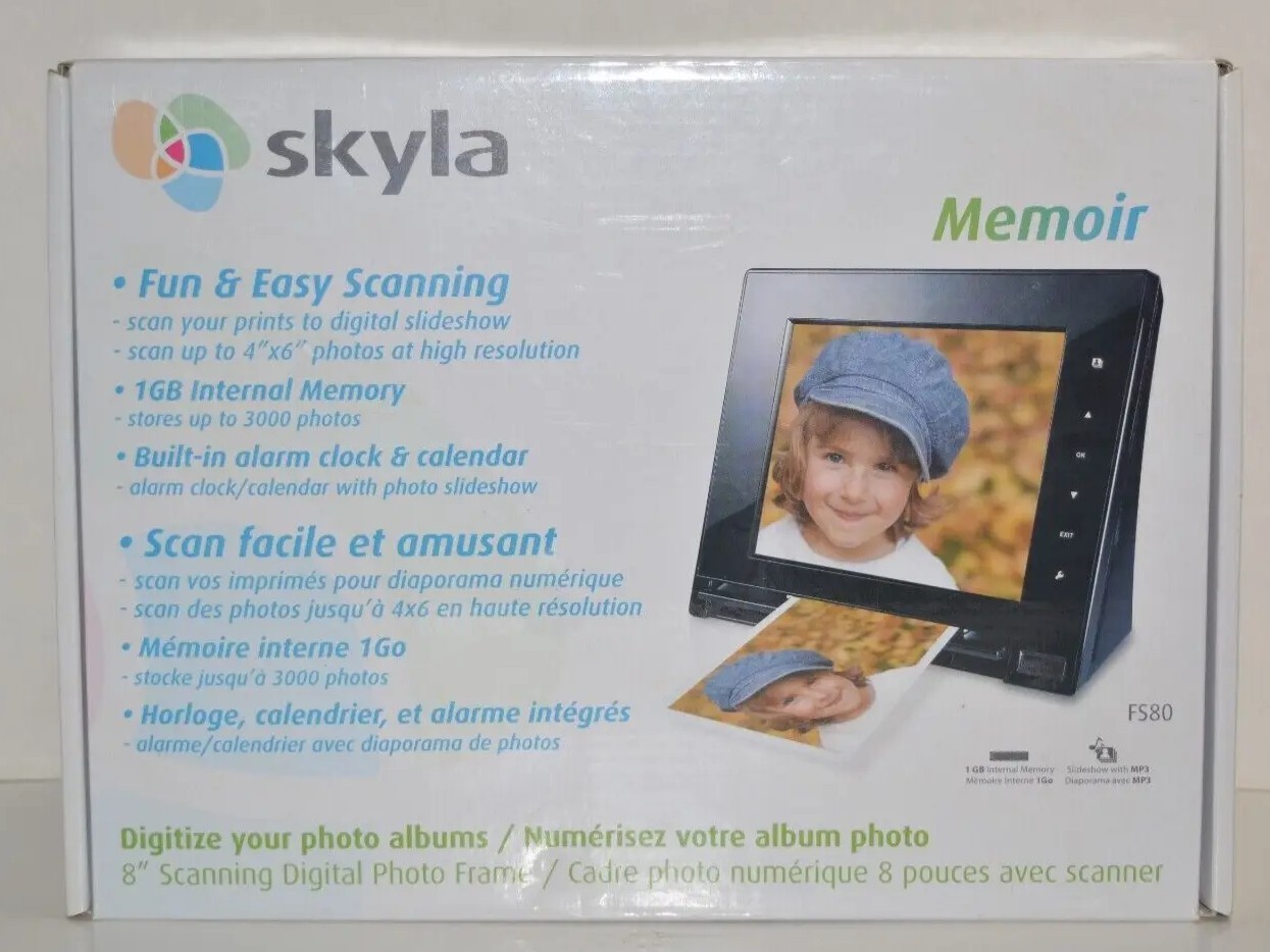 Lite-On FS80 8 8" Digital Picture Frame for sale online | eBay