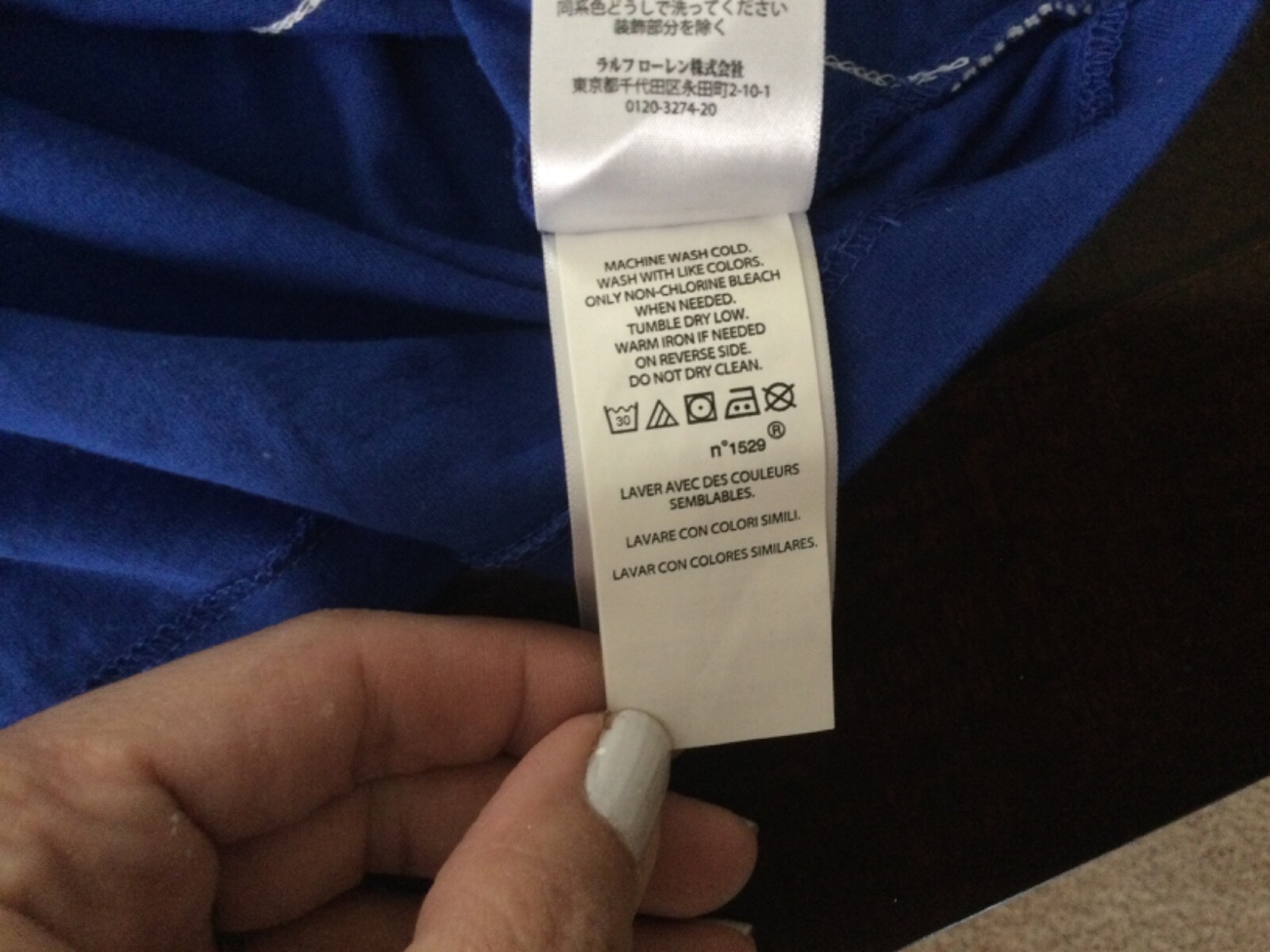 T shirt Ralph Lauren Big Pony. Taglia 14 16 L