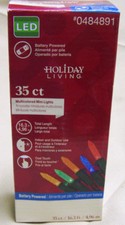 LED 35 ct Multicolored Mini Lights Battery Powered Christmas party wedding Light