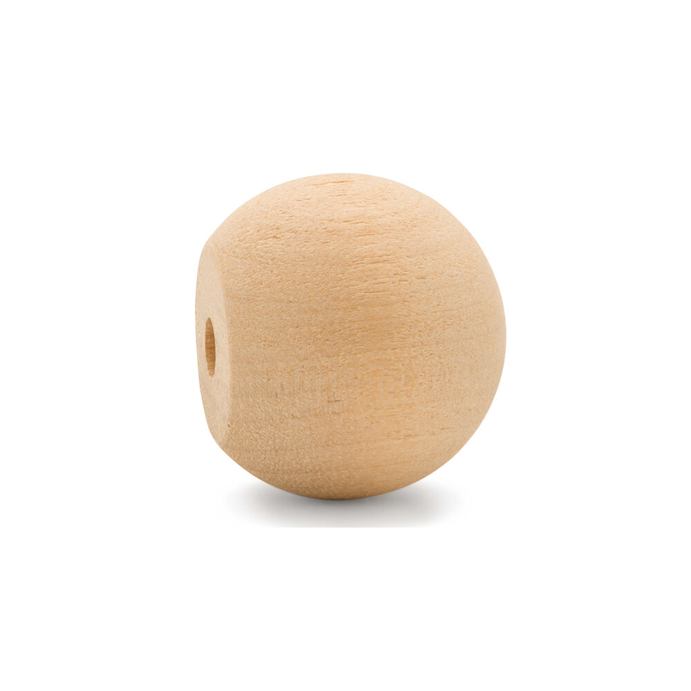 Unfinished Wood Ball Knobs 1-3/4 inch for Cabinets, Drawers, Crafts |Woodpeckers