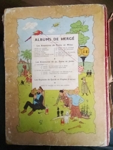 BD Ancienne Les Aventures De Tintin Le Secret De La Licorne 1947 EO. Etat Usé - Photo 2/15
