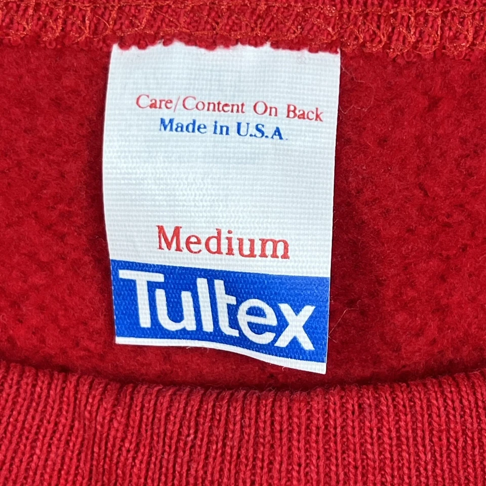 Sudadera Esquí Papá Noel Roja Vintage Adulto Med. Feas vacaciones de Navidad EE. UU. Foto 2 de 4