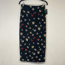 Vintage floral maxi skirt size 7