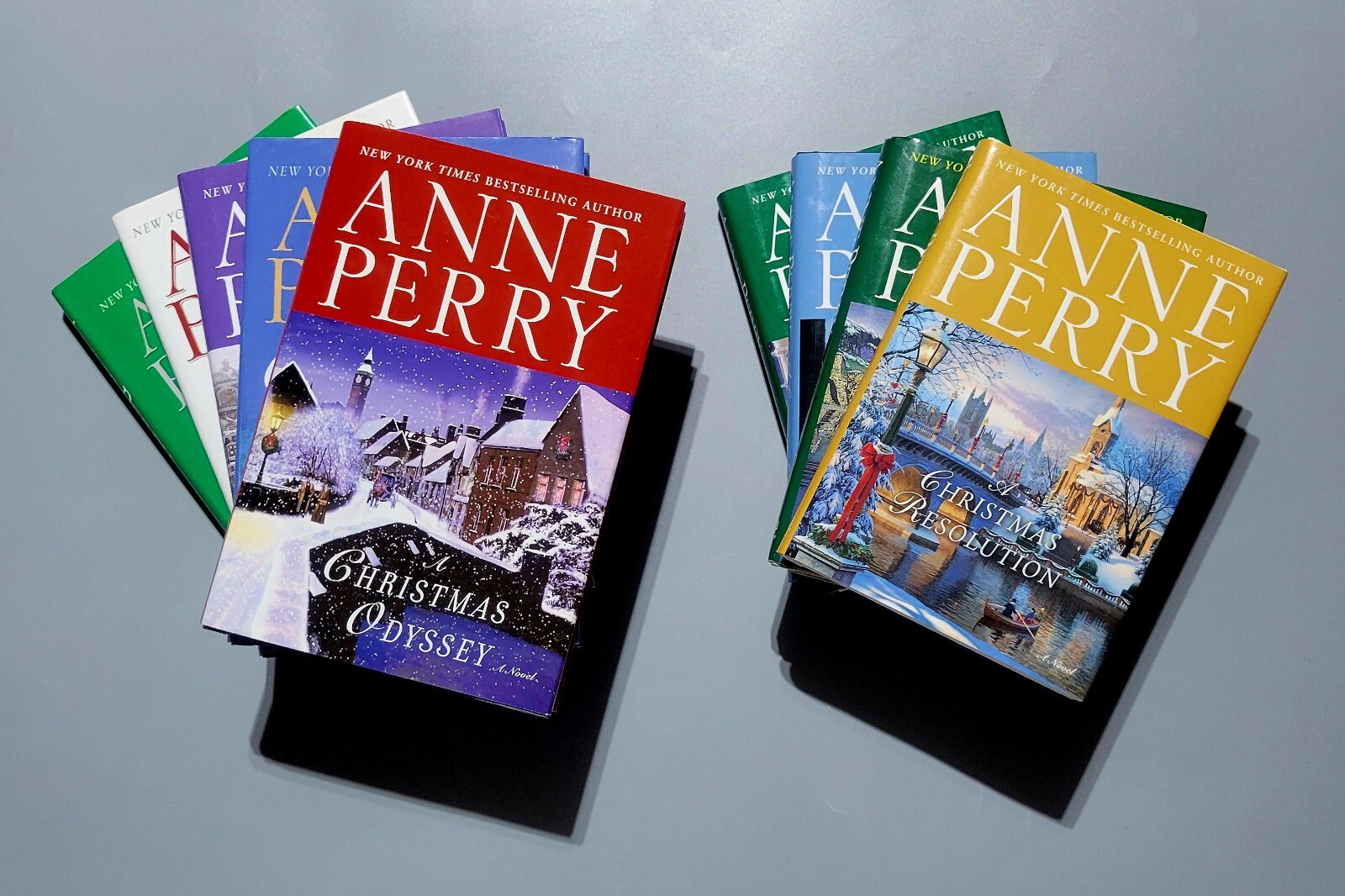 Set of 9 Anne Perry Christmas Mystery Books - Anne Perry - HC - VG | eBay